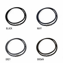 Load image into Gallery viewer, Slim Leather Men’s Bracelet