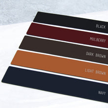 Load image into Gallery viewer, Handmade Personalised Small Leather Travel Pouch - PARKER&CO