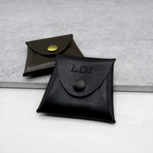 Load image into Gallery viewer, Handmade Personalised Small Leather Travel Pouch - PARKER&CO