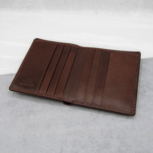 Personalised RFID Leather Credit Card Holder - PARKER&CO