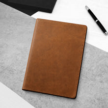 Load image into Gallery viewer, A5 Full-Grain Oiled Leather Refillable Journal Cover