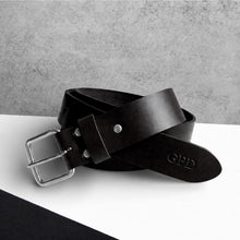 Load image into Gallery viewer, Handmade Personalised Special Date Men's Leather Belt