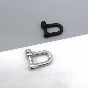 Additional Shackle Clasps in Matt Black or Silver
