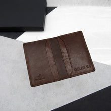 Load image into Gallery viewer, Personalised RFID Leather Credit  Card Holder Wallet