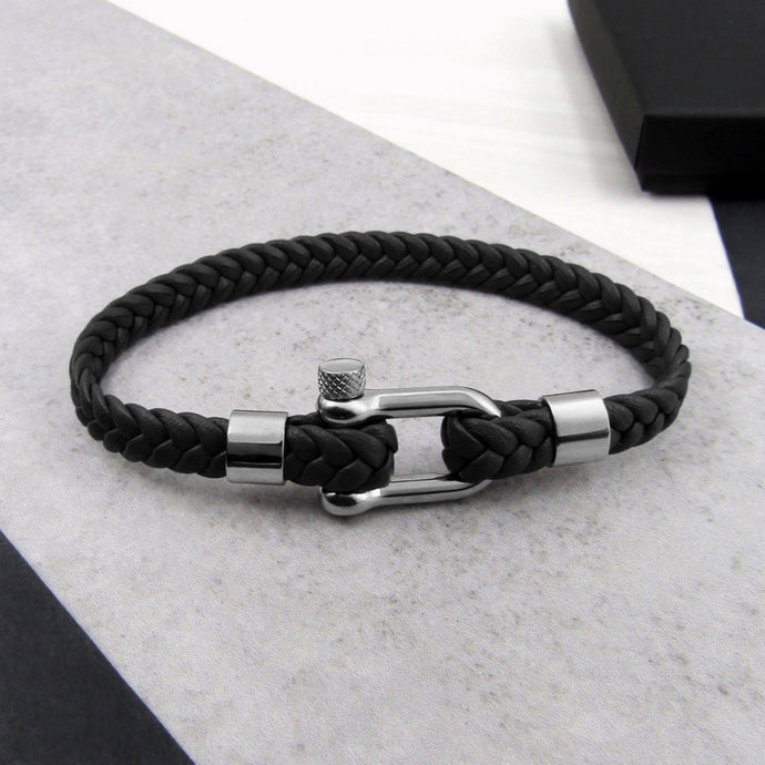 2023 Fashion Men Rope Bracelet Black Magnet Buckle Double Layer Cord  Nautical Braslet Pulseras Para Hombre Gift For Him Handmade - AliExpress