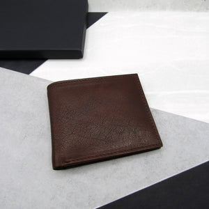 Handmade Personalised Special Date Men's Rfid Leather Billfold Wallet