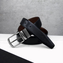 Load image into Gallery viewer, Personalised Special Date Men&#39;s Reversible Leather Belt - PARKER&amp;CO
