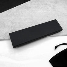 Load image into Gallery viewer, Handmade Personalised Thick Black Leather Belt Loop Keyring - Parker &amp; Co.