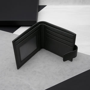 Personalised Men's RFID Leather Billfold Wallet