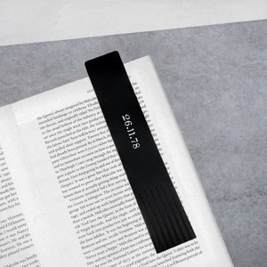 Handmade Personalised Leather Bookmark - PARKER&CO