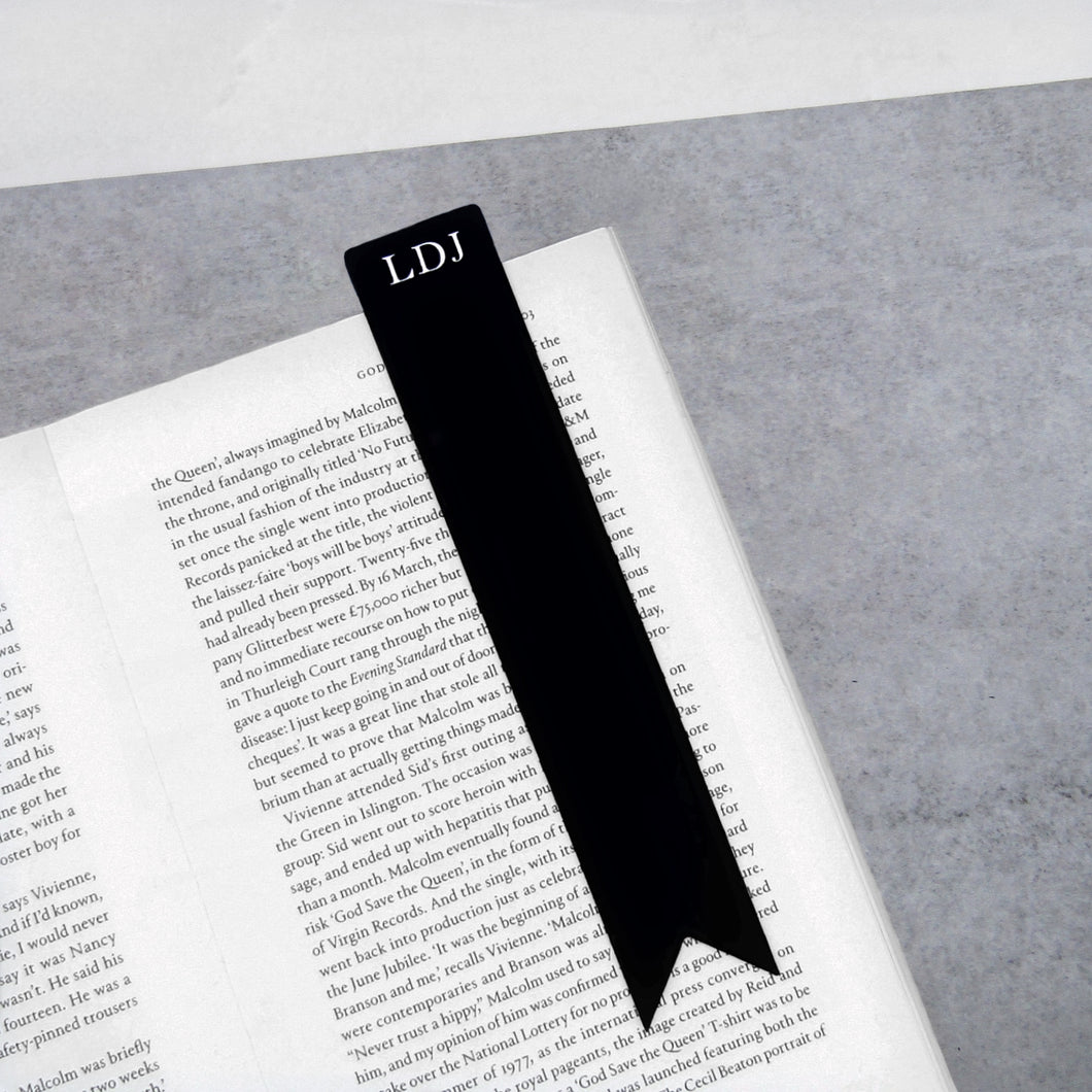 Handmade Personalised Leather Bookmark - PARKER&CO