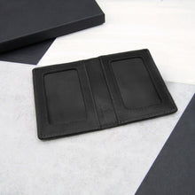 Load image into Gallery viewer, Personalised RFID Leather Travel Card Holder - PARKER&amp;CO