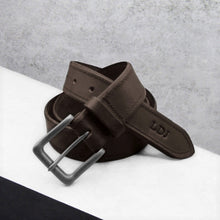 Load image into Gallery viewer, Personalised Special Date Men&#39;s Thick Leather Belt - PARKER&amp;CO