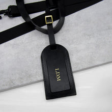 Load image into Gallery viewer, Couples Handmade Personalised Leather Luggage Tag Set - PARKER&amp;CO