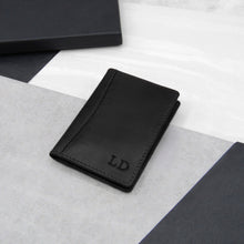 Load image into Gallery viewer, Personalised RFID Leather Credit  Card Holder Wallet