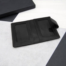 Load image into Gallery viewer, Personalised RFID Leather Travel Card Holder