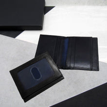 Load image into Gallery viewer, Personalised Men&#39;s RFID Leather Trifold Card Holder Wallet - PARKER&amp;CO