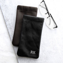 Load image into Gallery viewer, Handmade Personalised Soft Leather Glasses Case - PARKER&amp;CO