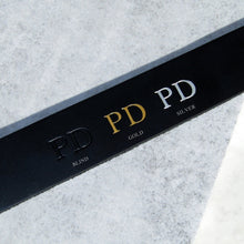 Load image into Gallery viewer, Personalised Hidden Initial Men&#39;s Reversible Leather Belt