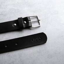 Load image into Gallery viewer, Handmade Personalised Men&#39;s Leather Belt - PARKER&amp;CO